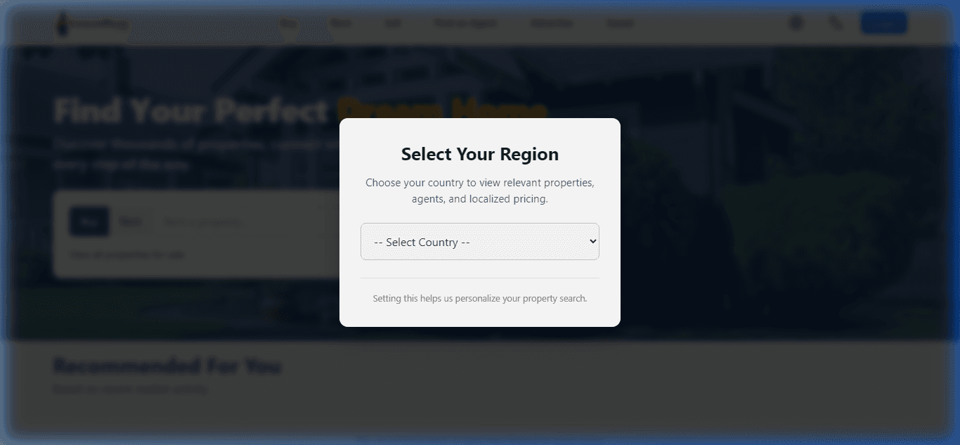 Preview of AksumBase Digital Real Estate Marketplace